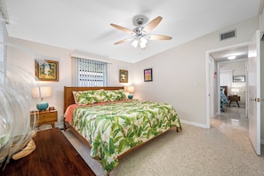 2 habitaciones, escritorio, wifi gratis y ropa de cama