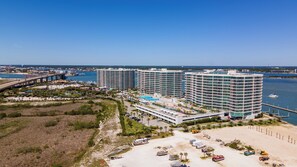 Exterior - Coastal Two Bedroom Two Bathroom With Pools, Gulf and Bay Views (Orange Beach)