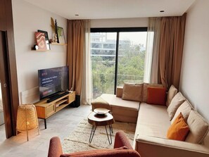 Living area - Studio bohème chic calme et cosy (Casablanca)