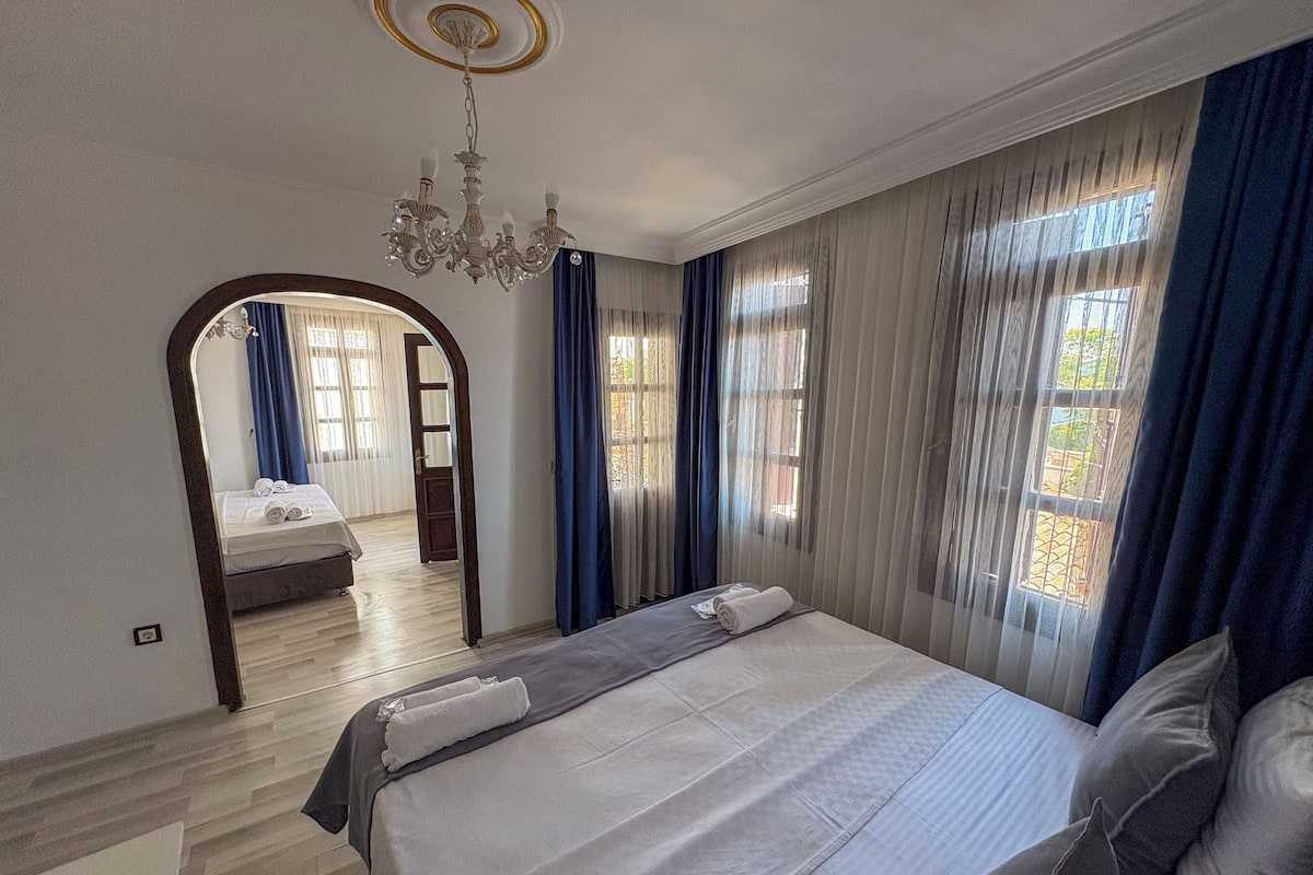 Chambre Quadruple Majestueuse, vue mer