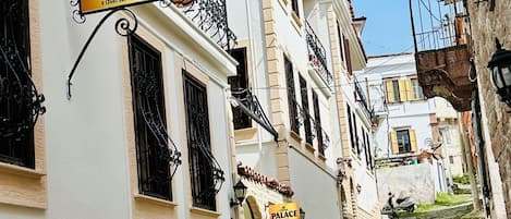 Fassade der Unterkunft