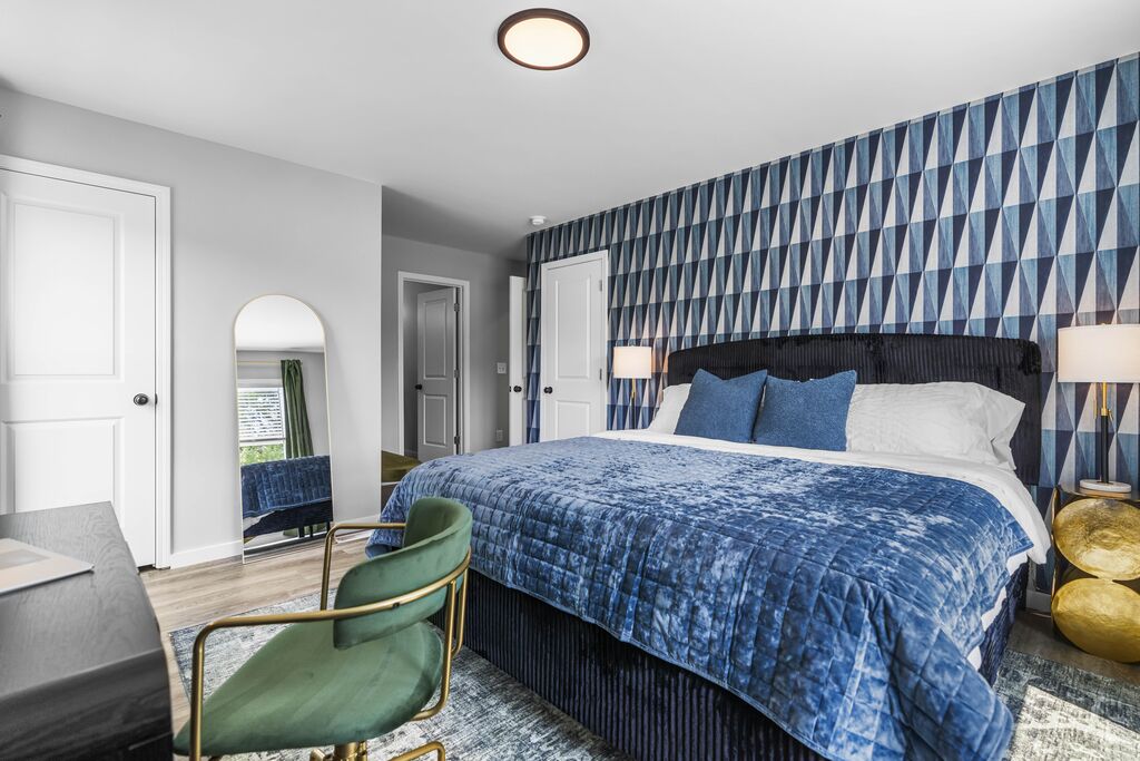 4 chambres, bureau, Wi-Fi, draps fournis