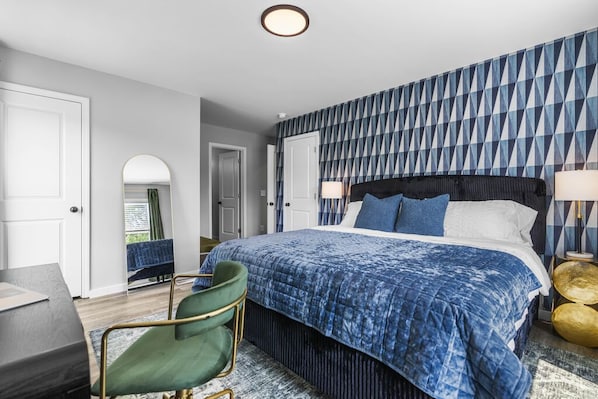 4 chambres, bureau, Wi-Fi, draps fournis