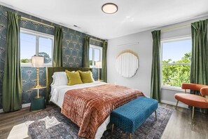 4 chambres, bureau, Wi-Fi, draps fournis