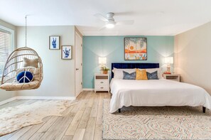 2 camere, una scrivania, ferro/asse da stiro, culla da viaggio