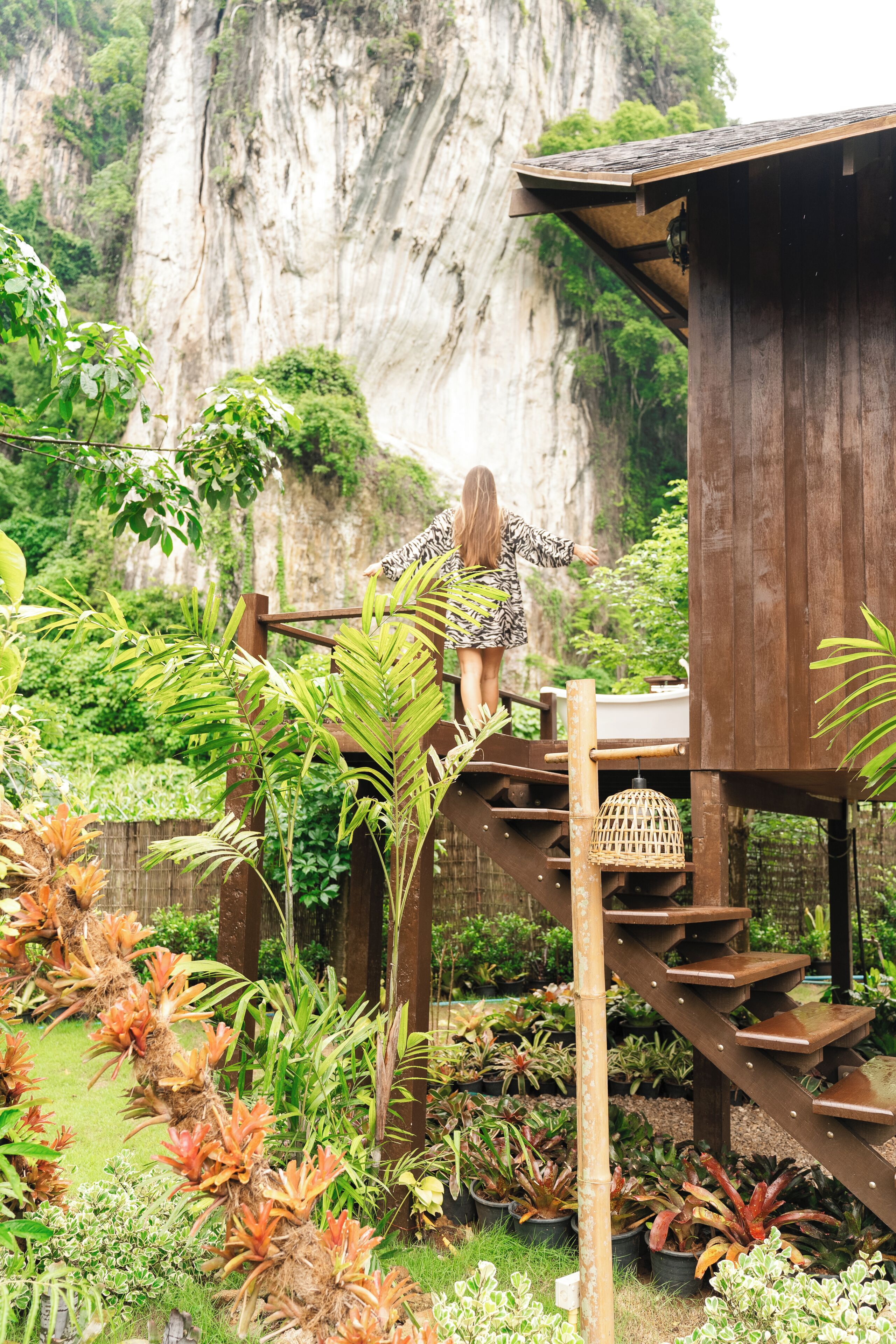 Earth Lodge | Uitzicht op de bergen