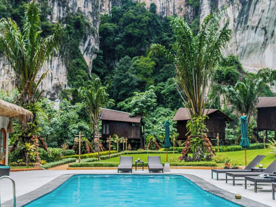 Alberca al aire libre