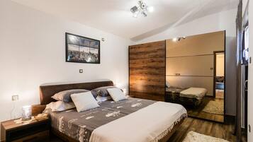 1 quarto, berço de viagem, Wi-Fi de cortesia, roupa de cama