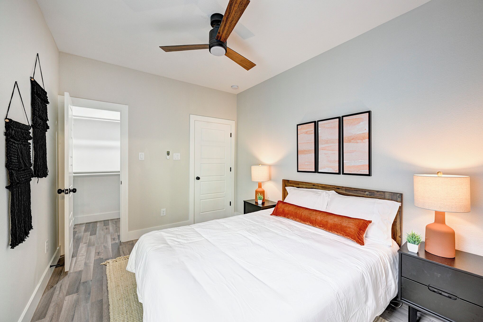 2 bedrooms, iron/ironing board, travel crib, WiFi