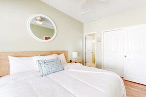 3 habitaciones, tabla de planchar con plancha y acceso a internet