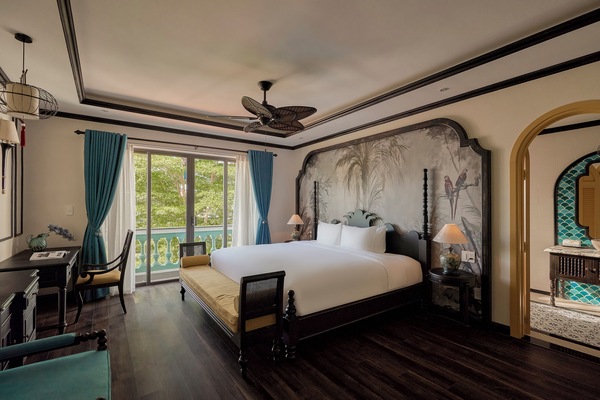 Premier Double Indochine | Colchones con acolchado adicional, minibar, caja fuerte