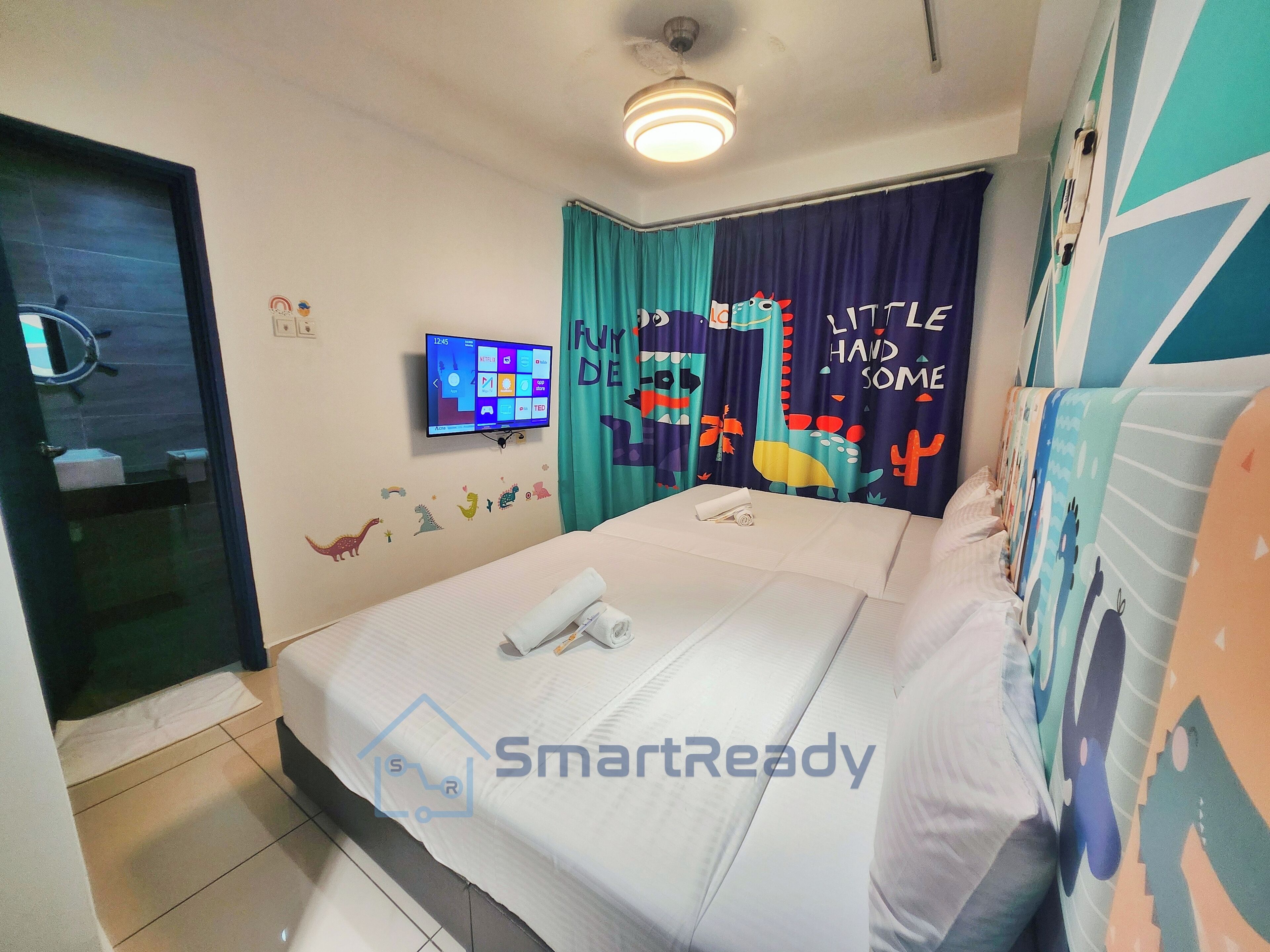 Familjelägenhet - balkong | Strykjärn/strykbräda, gratis wi-fi och rullstolsanpassning