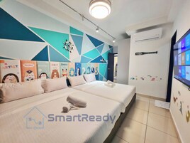 家庭公寓, 阳台 | 熨斗/熨衣板、免费 WiFi、轮椅无障碍