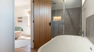 Shower, hair dryer