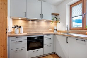 Kühlschrank, Ofen, Herdplatte, Geschirrspüler