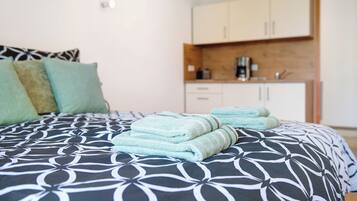 1 Schlafzimmer, kostenloses WLAN, Bettwäsche