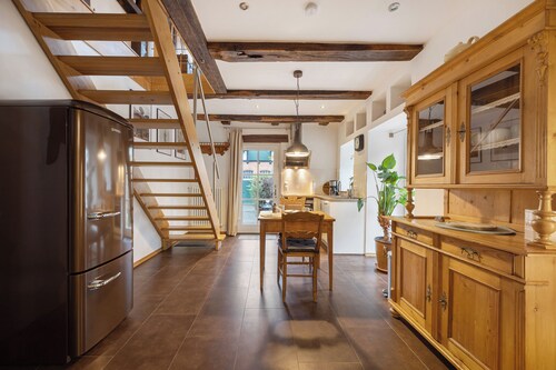 Ferienwohnung 'Ferienwohnung Fachwerk-Home' mit privater Terrasse