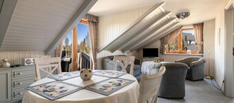 Apartment 'Ferienwohnung 2 Dachgeschoß' with Private Garden, Balcony and Wi-Fi