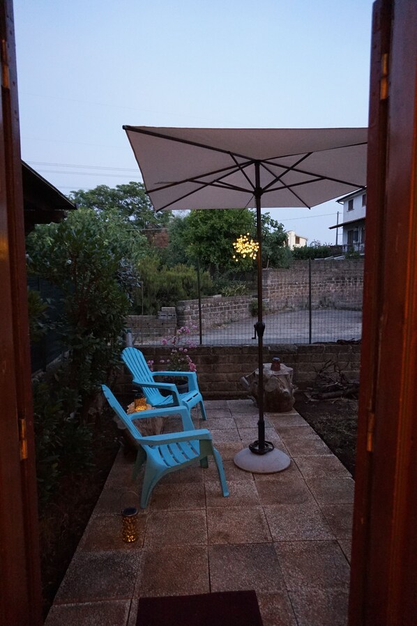 Terrace/patio - Villa Anna near the lake (Anguillara Sabazia)