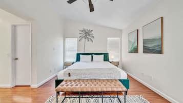 4 habitaciones, escritorio, tabla de planchar con plancha y wifi gratis
