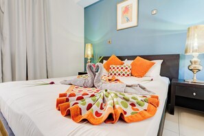 2 bedrooms, minibar, in-room safe, blackout curtains - Pereybere Apartment private Balcony (free breakfast) (Grand-Baie)