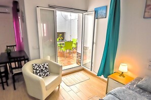 2 bedrooms, iron/ironing board, travel crib, WiFi