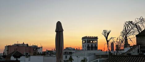 Terrasse sur le toit