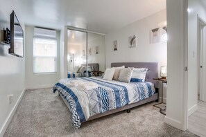 3 soverom, strykejern/-brett, wi-fi og sengetøy