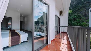 Camera Deluxe con 2 letti singoli, non fumatori, balcone | Balcone