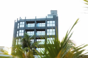 Façade de l’hébergement