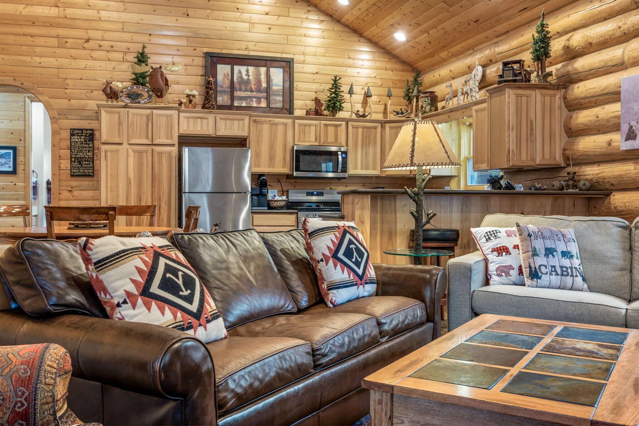 تلفزيون، مدفأة، مشغل دي في دي