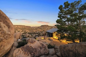 Overnatningsstedets område