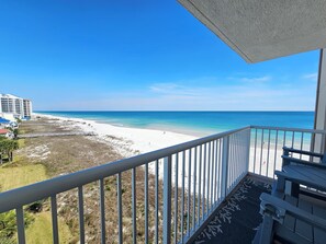 Property grounds - Sandy Key 611:  3 BR/2 BA Perdido Key Beachfront Condo, On-Site Rental Office, Sleeps 8 (Pensacola)