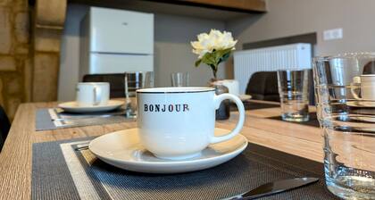 Campagne, confort moderne : Grand appartement rénové pour 8 pers. avec terrasse et jardin spacieux