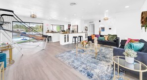 TV, books, offices
