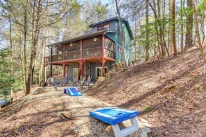 House (3 Bedrooms) | Interior - Secluded Cherry Log Cabin w/ Hot Tub + Swings! (Cherry Log)