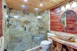 House (3 Bedrooms) | Interior - Secluded Cherry Log Cabin w/ Hot Tub + Swings! (Cherry Log)