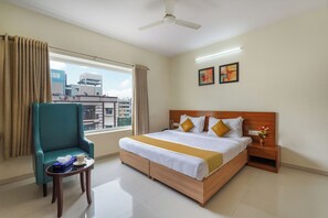 Deluxe Room | In-room safe, blackout drapes, soundproofing, iron/ironing board - Westside Hotel Gachibowli (Hyderabad)