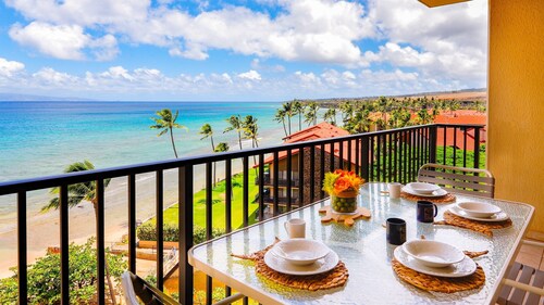Kaanapali Shores Unit 804 ~ Oceanfront Views! Luxury with Resort-Style Amenities