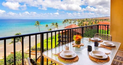 Kaanapali Shores Unit 804 ~ Oceanfront Views! Luxury with Resort-Style Amenities