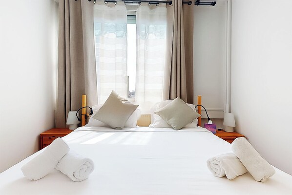 2 soverom, strykejern/-brett, wi-fi og sengetøy