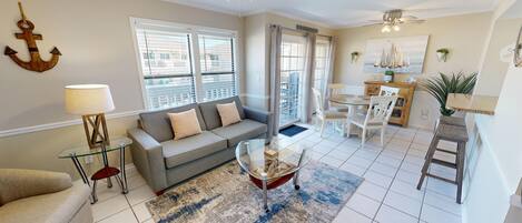 公寓客房, 1 間臥室 | 客廳