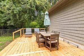 Ferienhaus, 3 Schlafzimmer | Speisen im Freien