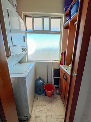 Shower, hair dryer, towels, soap -  Amazing condo on beachfront with incredible view (Nuevo Vallarta)