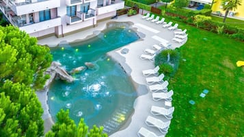Seasonal outdoor pool