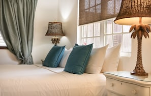 1 室のベッドルーム、WiFi (無料)、ベッドシーツ