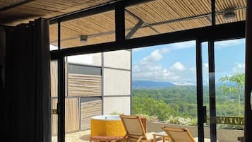 Exclusive Double Room, 1 King Bed, Terrace, Pool View | Desk, blackout curtains, free WiFi, bed sheets