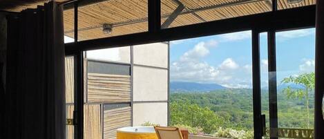 Exclusive Double Room, 1 King Bed, Terrace, Pool View | Desk, blackout curtains, free WiFi, bed sheets