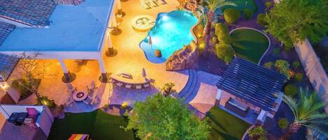 Piscine chauffée
