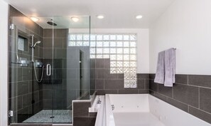 Hair dryer, towels
